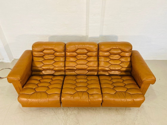 Image 1 of Vintage De Sede Model DS-P, 3 Person Sofa by Robert Haussmann 1970s