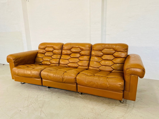 Image 1 of Vintage De Sede Model DS-P, 3 Person Sofa by Robert Haussmann 1970s