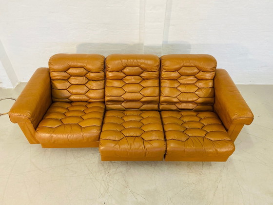Image 1 of Vintage De Sede Model DS-P, 3 Person Sofa by Robert Haussmann 1970s