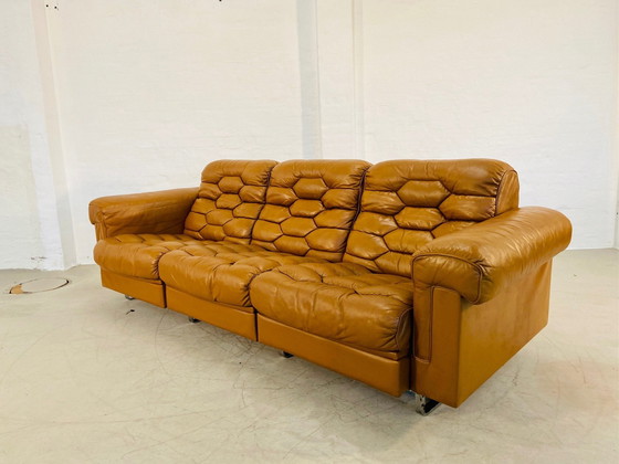 Image 1 of Vintage De Sede Model DS-P, 3 Person Sofa by Robert Haussmann 1970s