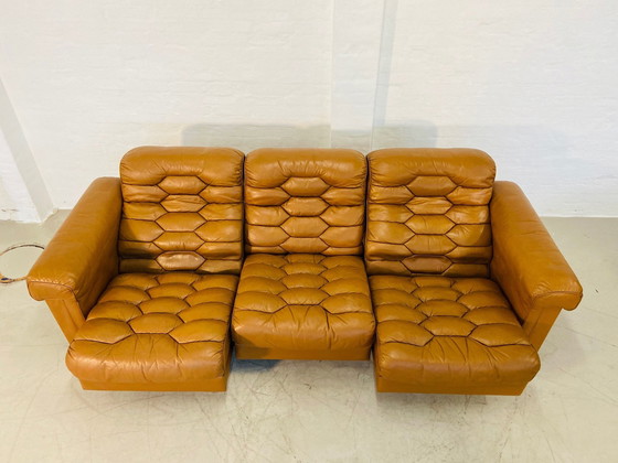 Image 1 of Vintage De Sede Model DS-P, 3 Person Sofa by Robert Haussmann 1970s