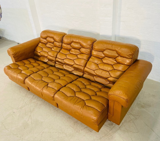 Image 1 of Vintage De Sede Model DS-P, 3 Person Sofa by Robert Haussmann 1970s