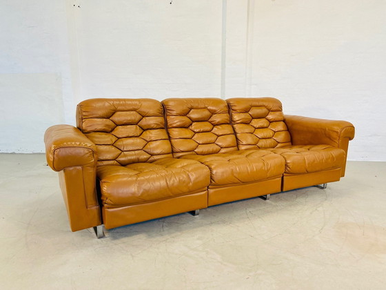 Image 1 of Vintage De Sede Model DS-P, 3 Person Sofa by Robert Haussmann 1970s