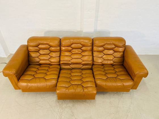 Image 1 of Vintage De Sede Model DS-P, 3 Person Sofa by Robert Haussmann 1970s