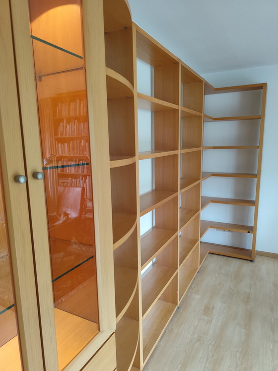 Image 1 of Hulsta Mega Design Wall Cabinet With Modular Bookshelves