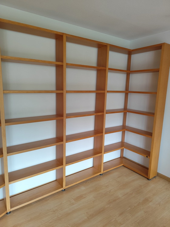 Image 1 of Hulsta Mega Design Wall Cabinet With Modular Bookshelves