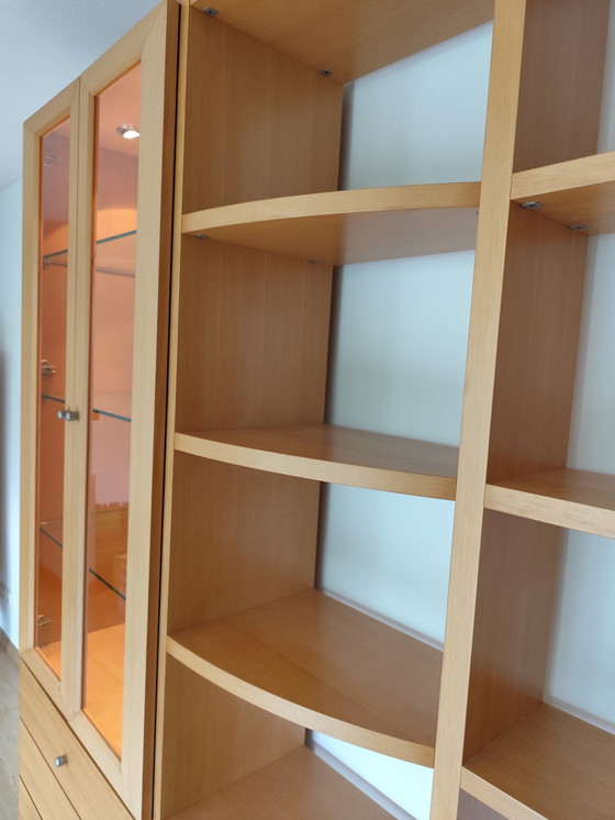 Image 1 of Hulsta Mega Design Wall Cabinet With Modular Bookshelves