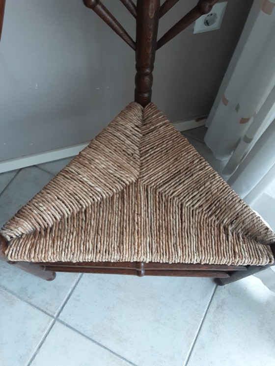 Image 1 of Sedia da lavoro a maglia vintage