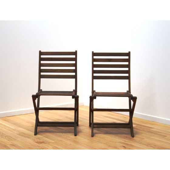 Image 1 of Pair of vintage garden chairs by Cattie