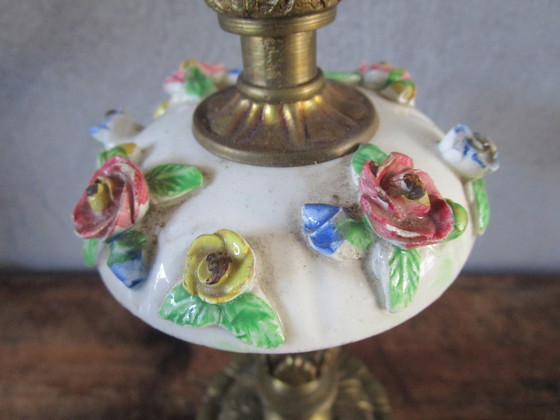 Image 1 of Hermosa lámpara de mesa retro.