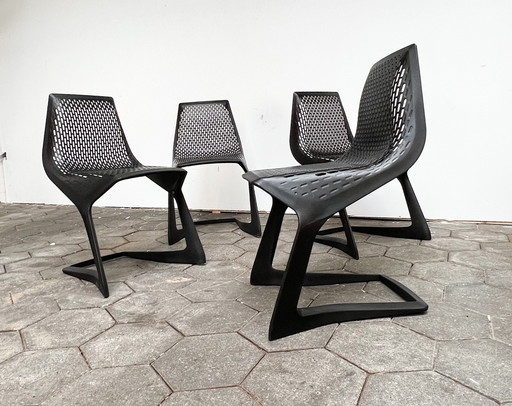 Set of 4 Myto chairs by Konstaton Grcic for Plank, 2008