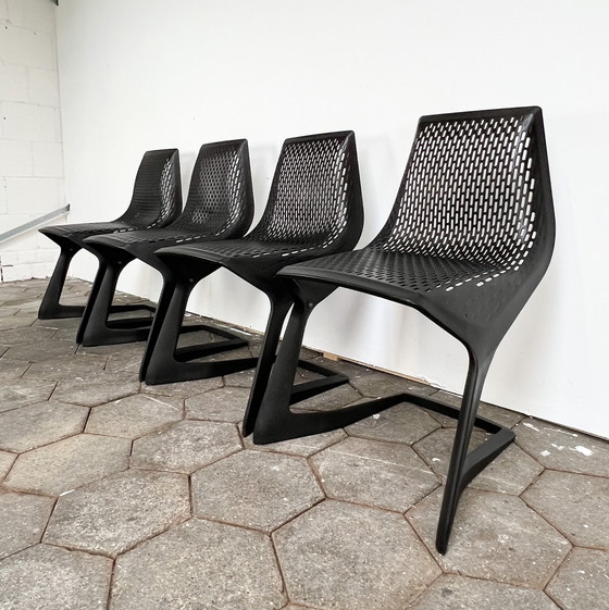 Image 1 of Set of 4 Myto chairs by Konstaton Grcic for Plank, 2008