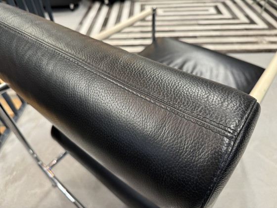 Image 1 of Leolux Gazetta Armchair black leather