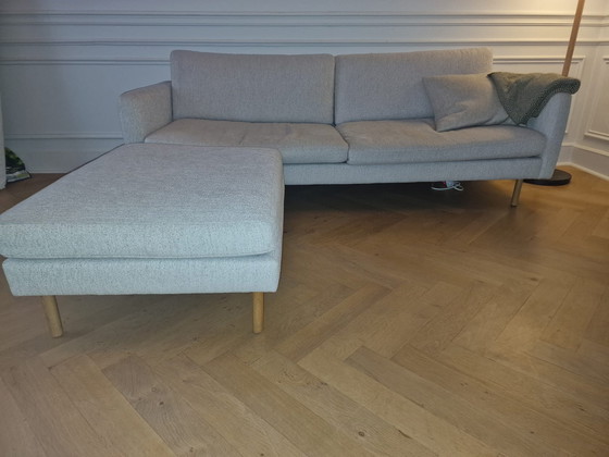 Image 1 of Armchair Bolia Scandinavia 3 seats with footstool