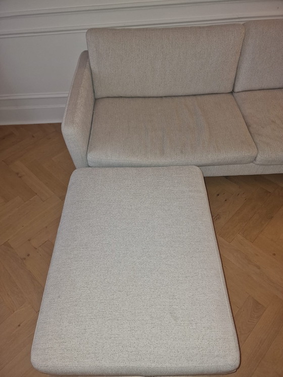 Image 1 of Armchair Bolia Scandinavia 3 seats with footstool