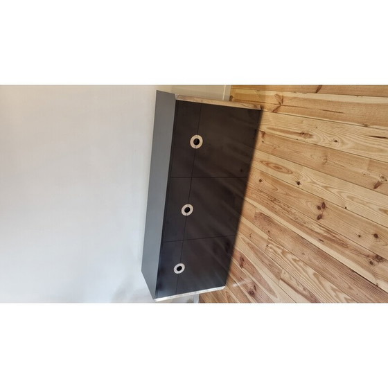 Image 1 of Vintage melamine wood sideboard by Mario Sabot, Italy 1970