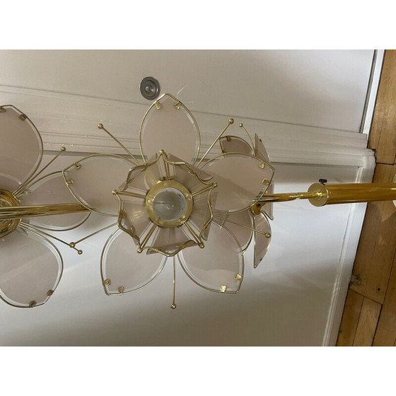 Image 1 of Vintage Italian lotus flower floor lamp, 1970