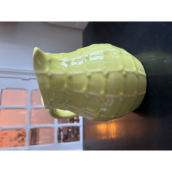 Image 1 of Vintage earthenware pitcher for the Saint Clément factory, Italy 1950