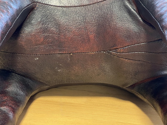 Image 1 of Dimitri Omersa, Leather Bull per Liberty London, circa 1965. Vintage