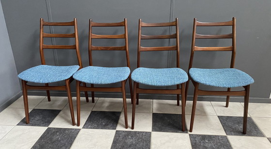 Image 1 of Set Of 4 Casala Dining Chairs 1960S