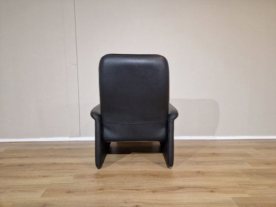 Image 1 of de Sede DS50/DS55 Fauteuil en cuir noir Design