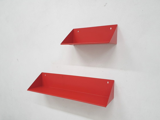 Image 1 of Constant Nieuwenhuijs For 'T Spectrum / Asmeta, Wall Shelf Zt, The Netherlands 1954