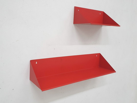 Image 1 of Constant Nieuwenhuijs For 'T Spectrum / Asmeta, Wall Shelf Zt, The Netherlands 1954