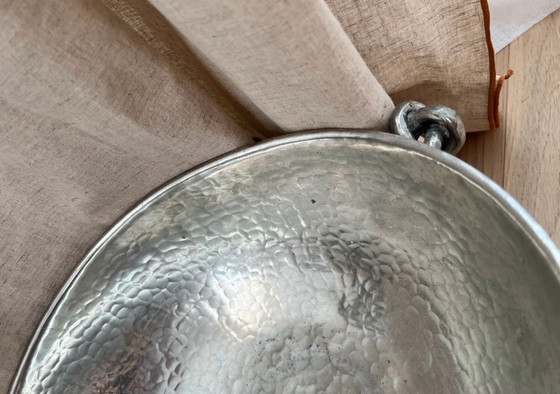 Image 1 of Vintage Antique Pewter Basin