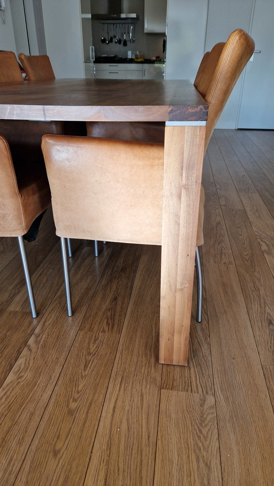 Image 1 of Eijerkamp Dining Table Rovaro Walnut