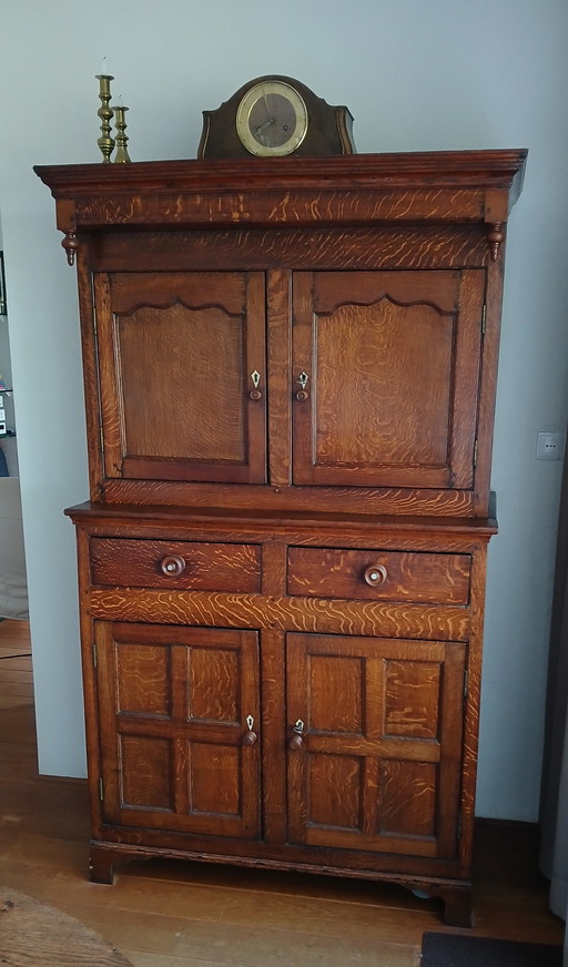 Classic Oak Buffet Cabinet