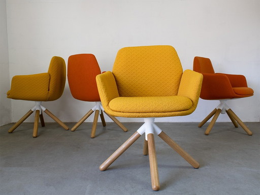 Haworth chairs Poppy design Patricia Urquiola