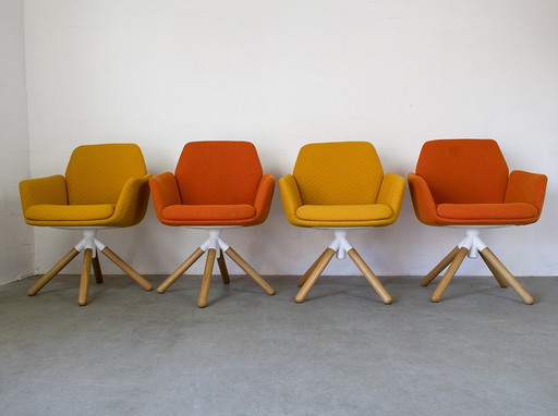 Haworth chairs Poppy design Patricia Urquiola