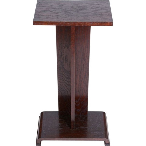 Vintage Art Deco pedestal table, France 1930