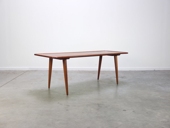 Image 1 of Andreas Tuck Table basse en teck et chêne par Hans Wegner