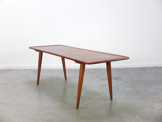 Image 1 of Andreas Tuck Table basse en teck et chêne par Hans Wegner