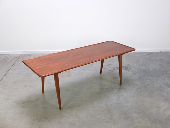 Image 1 of Andreas Tuck Table basse en teck et chêne par Hans Wegner