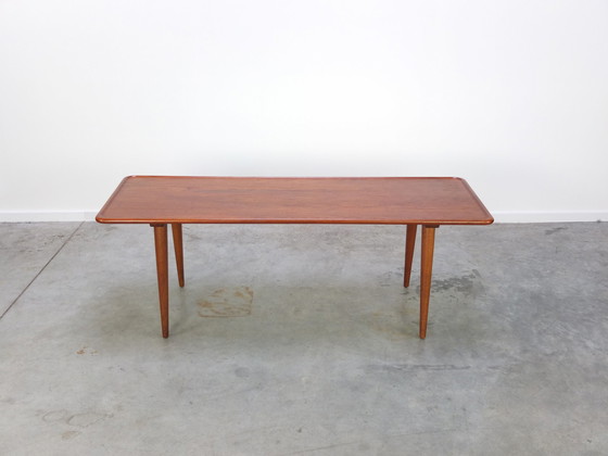 Image 1 of Andreas Tuck Table basse en teck et chêne par Hans Wegner