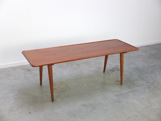 Image 1 of Andreas Tuck Table basse en teck et chêne par Hans Wegner