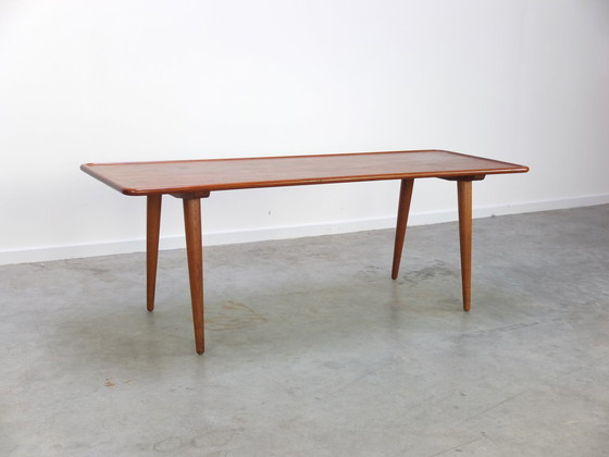 Image 1 of Andreas Tuck Table basse en teck et chêne par Hans Wegner