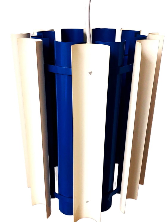 Image 1 of Blue And White Mexico Lamp | Yki Nummi | Orno