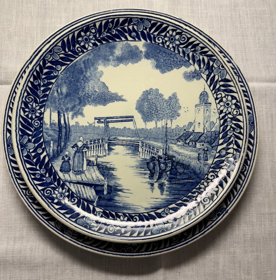 Image 1 of Set Of 12 Plates Boch Delft