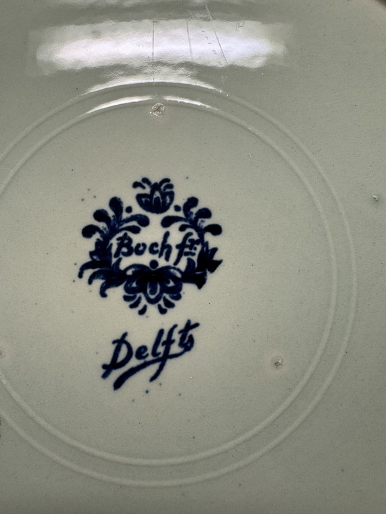 Image 1 of Set Of 12 Plates Boch Delft