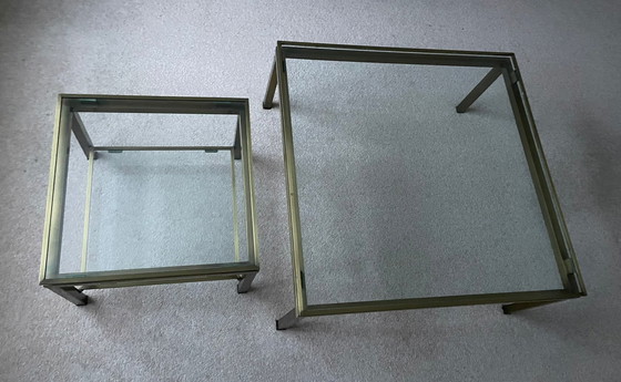 Image 1 of Design Coffee Table Siro Brass