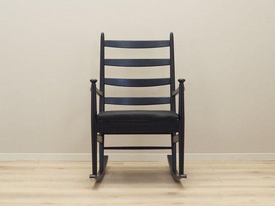 Image 1 of Beech Rocking Chair, Danish Design, 1970S, Production: Denmark