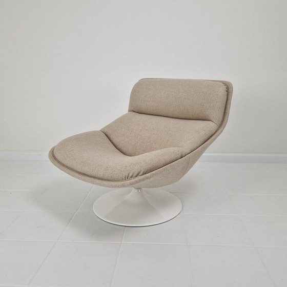 Image 1 of Pair of vintage F517 armchairs by Geoffrey Harcourt for Artifort, 1970s