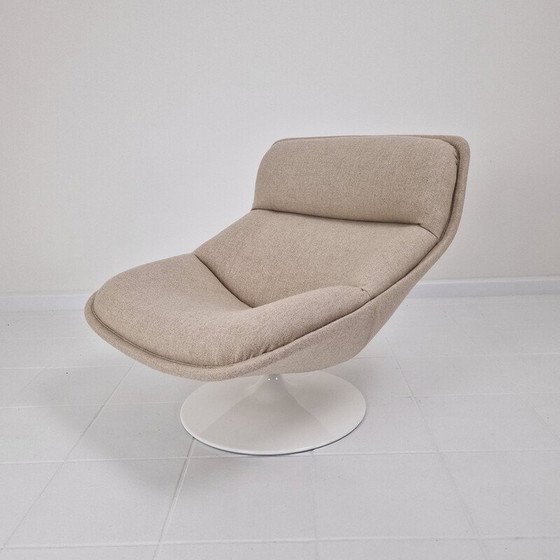 Image 1 of Pair of vintage F517 armchairs by Geoffrey Harcourt for Artifort, 1970s