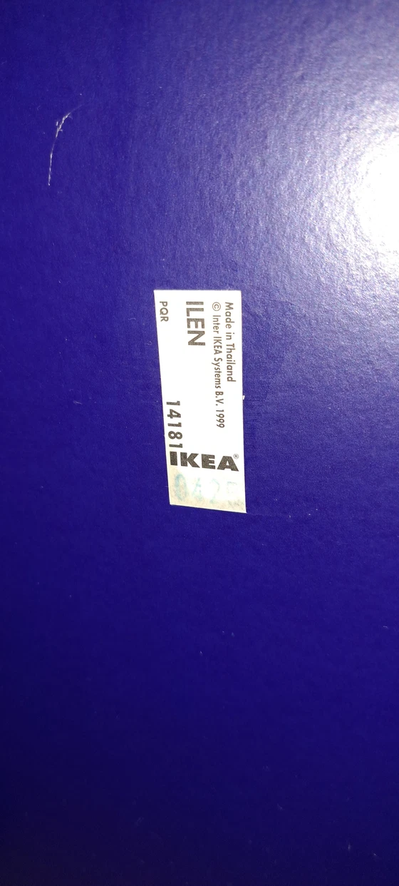 Image 1 of Ikea Ilen nightstand/TV cabinet 1999 blue