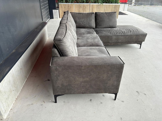 Image 1 of Modern Olive Green Corner Sofa