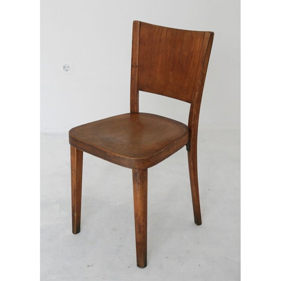 Image 1 of Coppia di sedie da pranzo vintage in legno curvato di Thonet