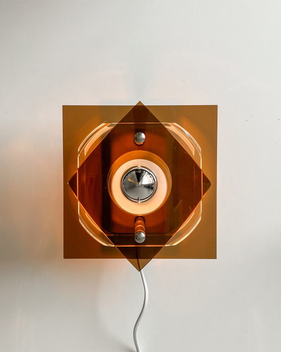 Image 1 of Perspex Wall Lamp Herda